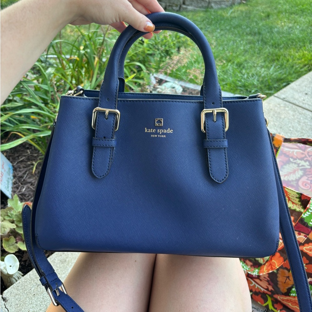 Navy blue Kate spade purse